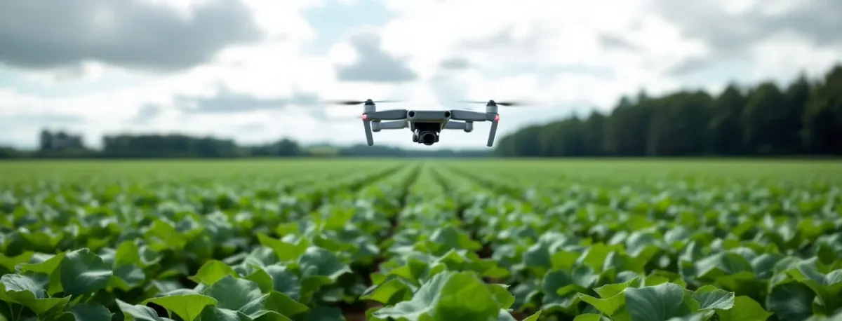 Using Drones in Modern Agriculture