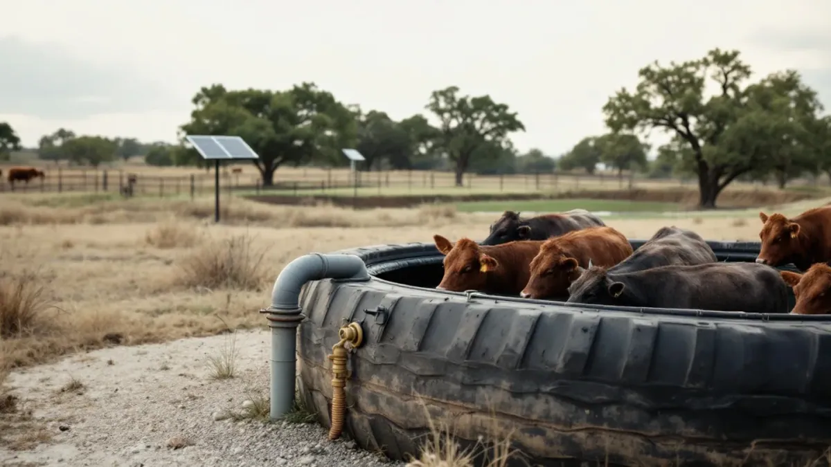Farm Ponds, Wells and Livestock Water Lines That Last