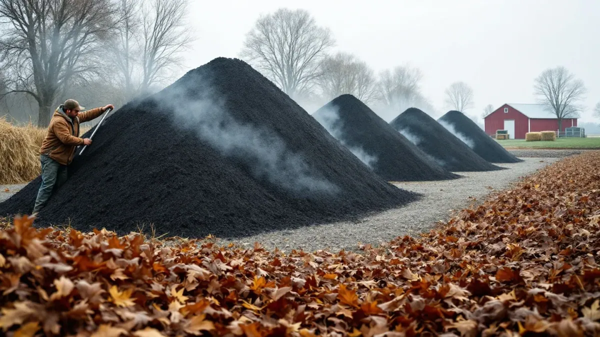 Farm-Scale Composting: Windrows, Carbon Ratios and the Rules