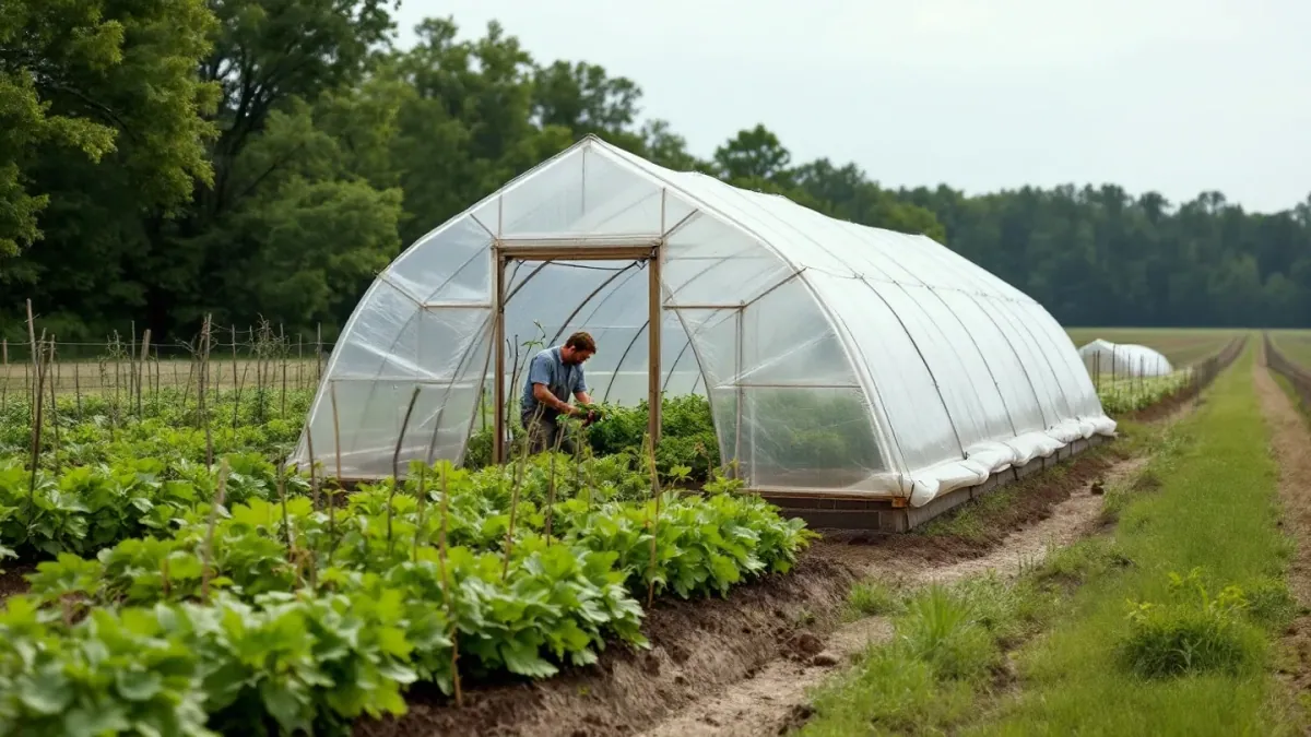High Tunnels: What the NRCS High Tunnel Initiative Pays For