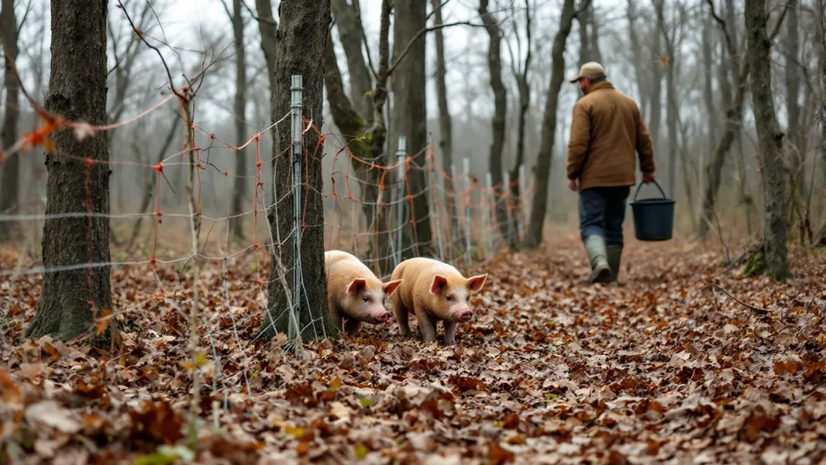 Pigs on Pasture and in Woodlots: A Practical Start