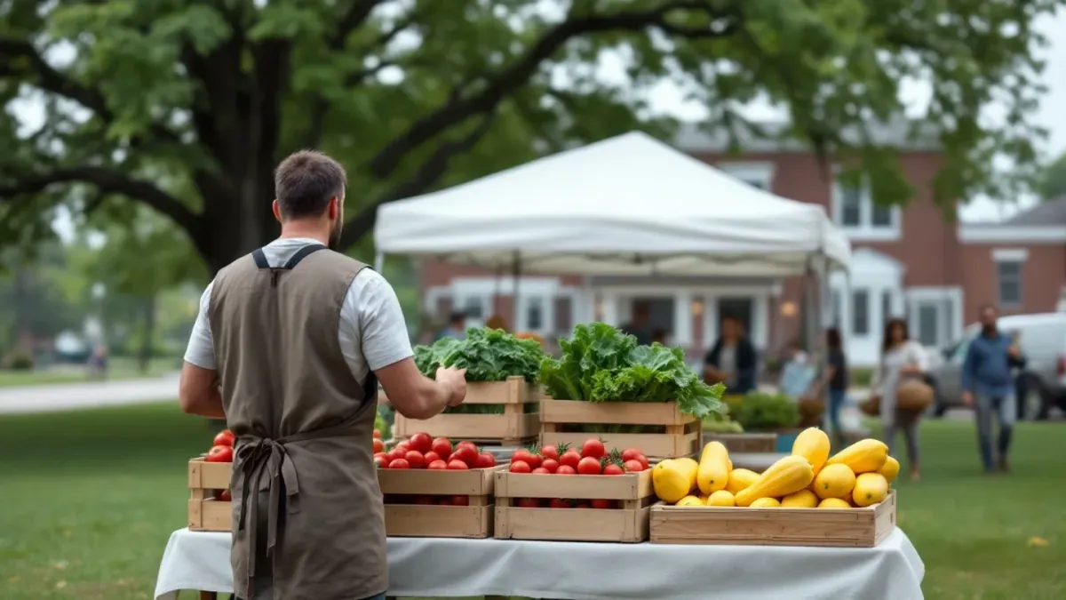 Setting Up a Farmers Market Stall That Actually Sells